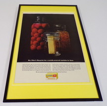 1963 Mrs Filbert&#39;s Margarine Framed 11x17 ORIGINAL Advertising Poster - £54.50 GBP