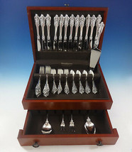 Grande Baroque by Wallace Sterling Silver Flatware Set 12 Service Dinner... - £3,036.12 GBP