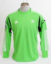  Adidas ClimaCool MLS Green Long Sleeve Goalkeeper Jersey No Team Crest  Men&#39;s - £95.17 GBP