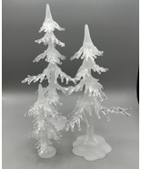 Heritage Village Collections North Pole 3 Village Icicle Trees #56722 St... - £25.89 GBP
