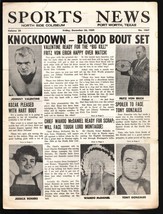 Sports News Wrestling Newsletter&amp; Match Program 12/26/1969-Fort Worth TX--Wah... - £30.73 GBP