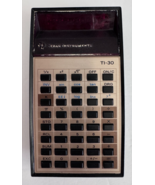 TEXAS INSTRUMENTS TI-30 Calculator 1979 LED Display Works Vintage - $22.76