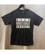 Dean Ambrose Unstable T-Shirt S Small DA Logo WWE NXT The Shield Jon Moxley - £8.11 GBP