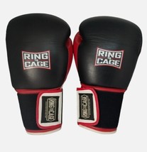 Ring to Cage Kickboxing  MMA  UFC Adult Men gloves 16 oz Black / Red - $39.59