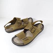 ECCO Cosmo Mens Leather Sandals Brown Leather Shock Point Size EUR 47 US 13 - £14.17 GBP