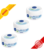 Highly effective Moisturizing Cream for Skin Care Nivea Soft 3 Packs 200 ml - $56.49 CAD