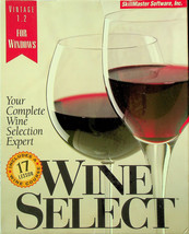 Wine Select for Windows - SkillMaster Software Inc. - Factory Sealed Pkg. - £5.75 GBP