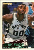 M) 1994-95 Fleer Basketball Trading Card - Julius Nwosu #369 - £1.56 GBP