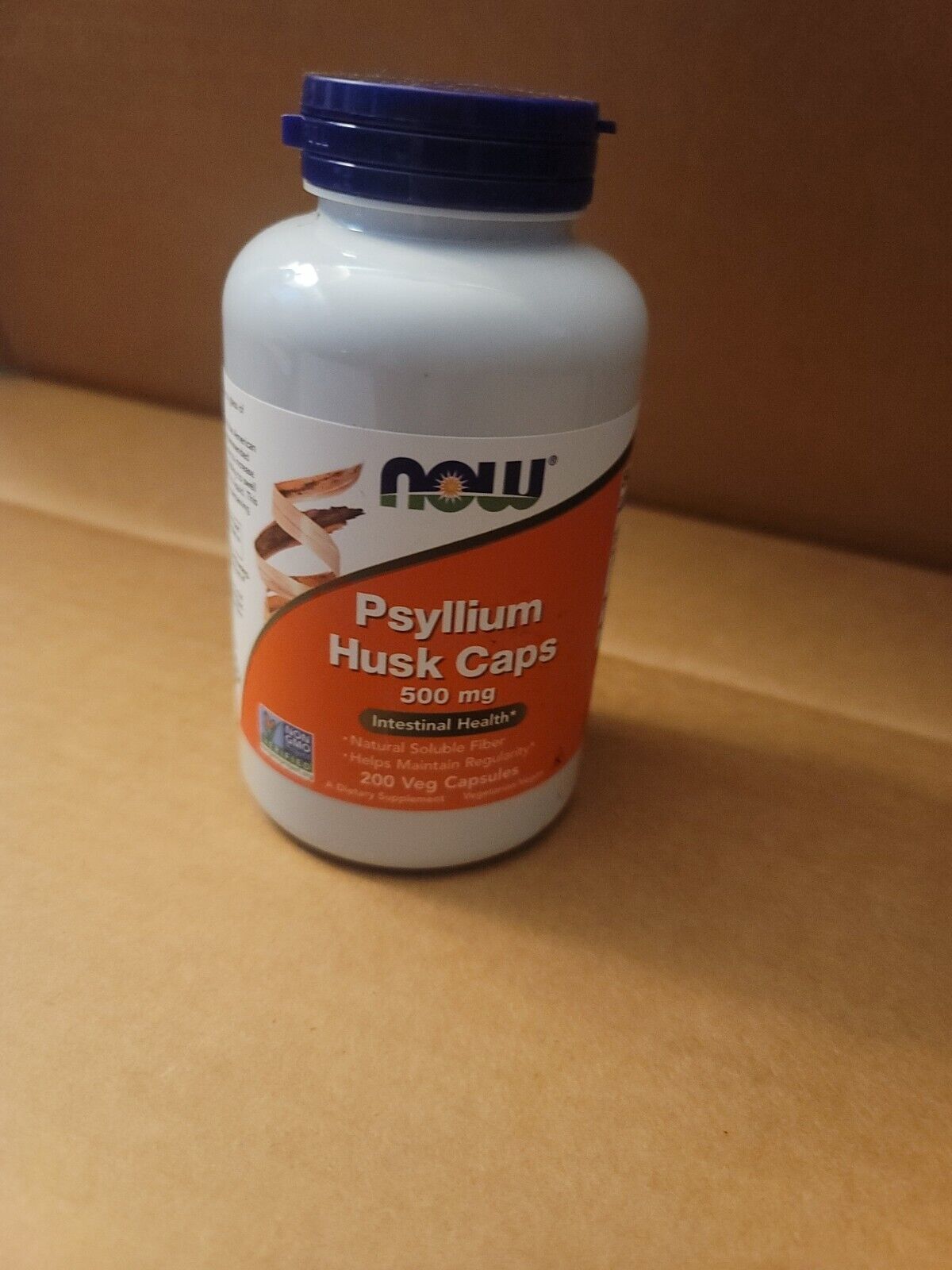 Primary image for Now Foods PSYLLIUM HUSK 500mg 200 caps - Gut Health & Bowel Regularity