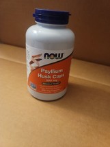 Now Foods PSYLLIUM HUSK 500mg 200 caps - Gut Health & Bowel Regularity - $13.04