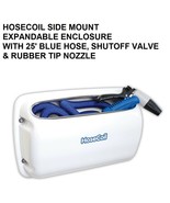 HOSECOIL SIDE MOUNT EXPANDABLE ENCLOSURE W/25&#39; BLUE HOSE, SHUTOFF VALVE - $3,426.92 MXN
