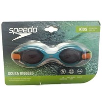 Speedo Scuba Giggles Swimming Goggles Speed Flex Fit Turquoise Pool Kids New - $7.31