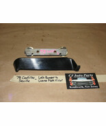OEM 78 Cadillac Seville LEFT BUMPER TO LICENSE PLATE FILLER PANEL TRIM &amp;... - $67.82 CAD