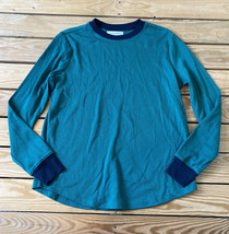 treasure &amp; bond NWOT women’s waffle knit shirt size S green blue M2 - £7.64 GBP