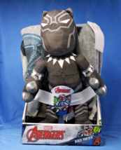 Marvel Avengers Black Panther Character Pillow and Throw Set Soft 40 x 5... - $19.30