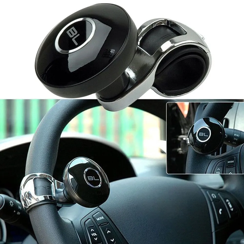 Universal Car Steering Wheel Ball Auto Hand Control Power Handle Grip Sp... - $21.85