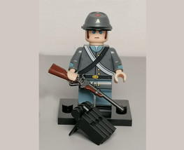 MV Civil War Confederate Army Soldier deluxe Minifigure US Shipping Warehouse - £6.14 GBP