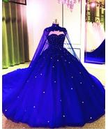 Royal Blue Prom Dresses Ball Gown Sweet 16  Princess Quinceanera Dress - £178.55 GBP