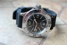 Russian Mechanical Automatic Wrist Watch VOSTOK AMPHIBIAN DIVER 120509 - £99.91 GBP