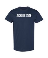 AS01 - Jackson State Tigers Basic Block T Shirt - Small - Navy - £18.79 GBP