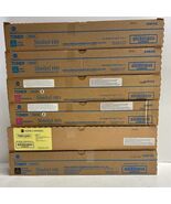 6 Genuine Konica BH C454,C454e,C554,C554e TN512 CCMMYK Toners TN512AY, T... - $285.00