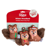 OUTWARD HOUND Holiday Winter Woodland 3pk - $27.15