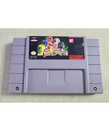 Mighty Morphin Power Rangers SNES Video Game Vintage Tested Working - $735.11 MXN