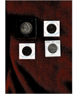 RARE AUSTRIALIAN/ NEW ZEALAND PERTH MINT COINS; 2 1930 PENNIES/1975 S.DO... - $475.79 MXN