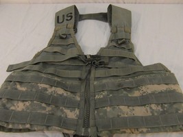 Usgi Us Army Issue Molle Ii Acu Pattern Lbv Adjustable Load Bearing Vest - £22.32 GBP