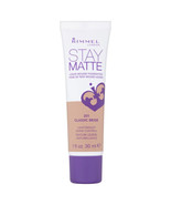 NEW RIMMEL LONDON Stay Matte Liquid Mousse Foundation - Classic Beige - $13.29 CAD