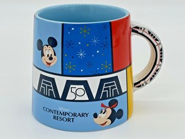 Disney Parks WDW 50th Anniversary Contemporary Resort Monorail Coffee Mug Cup - £36.75 GBP