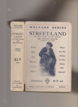 Street-Land by Philip Davis 1915 1st NF in very scarce dj  - £138.62 GBP