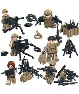 Heavy Mercenary Soldier Minifigures Modern Military War Sets - $26.27 CAD