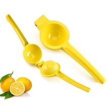  Metal Lemon Lime Squeezer Stainless Steel Manual  Press Juicer Hand Kitchen - £9.35 GBP
