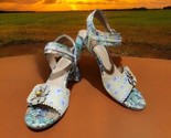 L&#39;Artiste Spring Step Stacked Heel Ankle Strap Sandals size EU 39 US 9 F... - $84.15