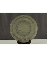 Vintage Silverplate ROYAL ROCHESTER No 3461 10.5&quot; Plate Pierced Art Nouveau - £18.96 GBP
