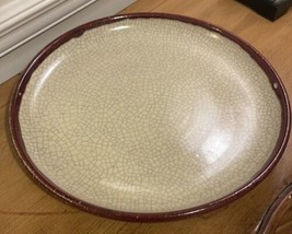 PIER 1 CRACKLE COLLECTION DRIP GLAZE 12.5&quot; SERVING PLATTER - £22.92 GBP