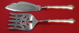 Mignonette by Lunt Sterling Silver Fish Serving Set 2 Piece Custom Made ... - $150.58