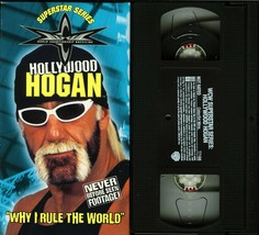 Wcw Hollywood Hogan Why I Rule The World Vhs Warner Video Tested - £7.79 GBP