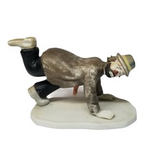 Emmett Kelly Jr Clown Figure by Flambro From Frankemuth Gallery Planking Sad - $26.69