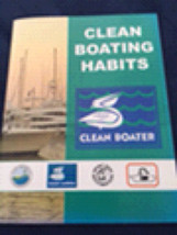 Clean Boating Habits Booklet by US Coast Guard Clean Boater - $14.99