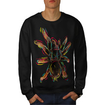 Rainbow Tarantula Jumper Color Spider Men Sweatshirt - £15.42 GBP