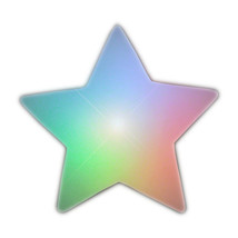 Multicolored Star Table Decoration - $26.72