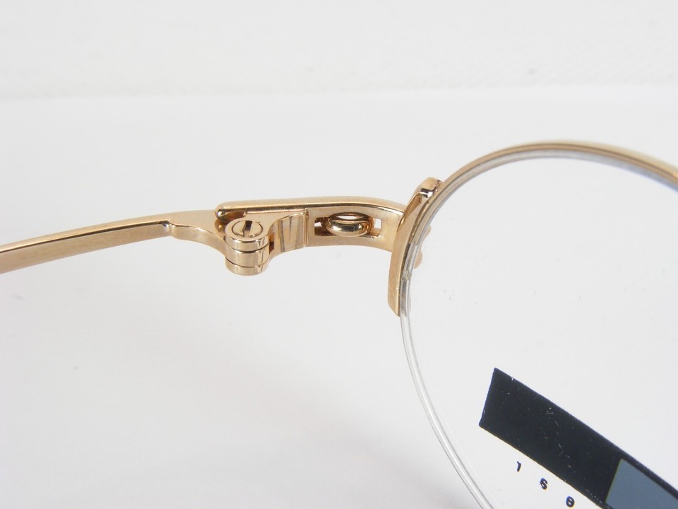Vintage GIORDANO GA179 C2 Gold UNIQUE RARE EYEGLASSES GLASSES FRAME 40-35-137mm Item image 13