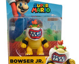 Super Mario Bowser Jr. 2.5&quot; Figure New in Package - £14.00 GBP
