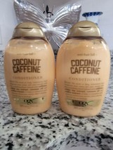 Lot of 2 OGX Anti-Hair Fall  Coconut Caffeine Strengthening Conditioner 13 oz - $41.57