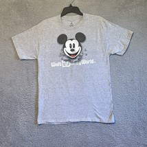 Mickey Mouse All Over Print Big Face Men’s T-Shirt Size M DisneyLand Resort - £12.94 GBP