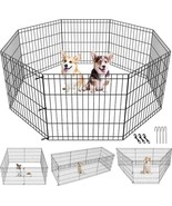 24 30 36 42 48 Inch Pet Playpen Puppy Playpen Pen Indoor Outdoor 8 Panel... - $89.23 CAD