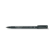 Staedtler Lumocolor Permanent Pen 317-9 Medium 1.0mm Line - Black (Pack of 10)  - $34.00