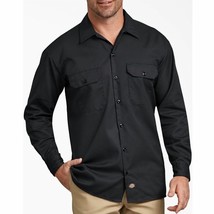 Dickies long sleeve twill work shirt in Black - £30.66 GBP